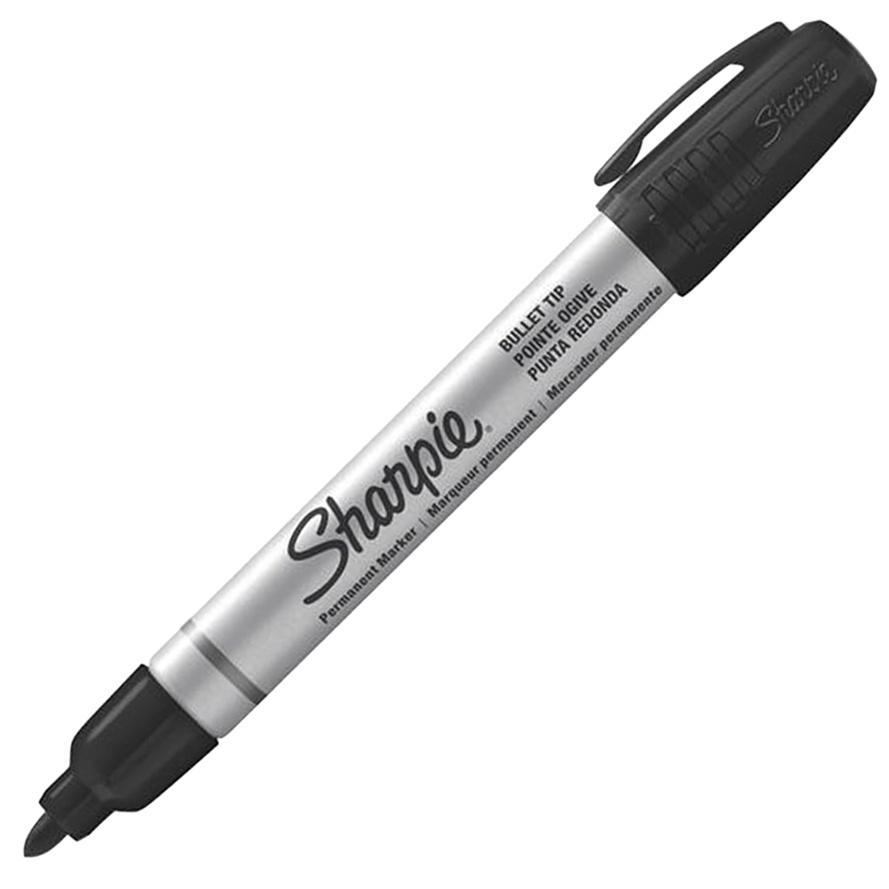 Sharpie Metal Small Permanent Marker Black