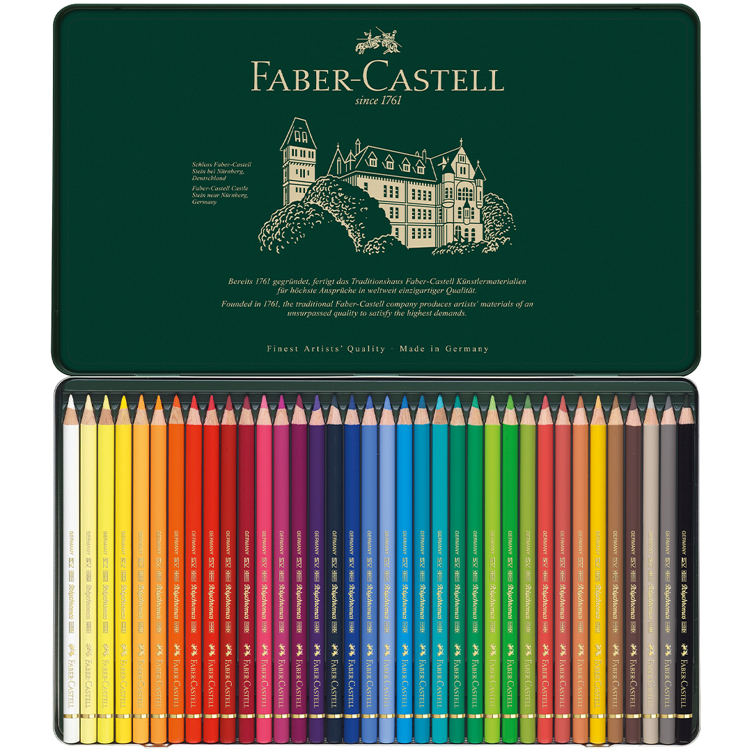 5月6日以降の発送！Faber-Castell Polychromos 36色 Faber-Castell Fargeblyanter Polychromos 36-set | Pen Store