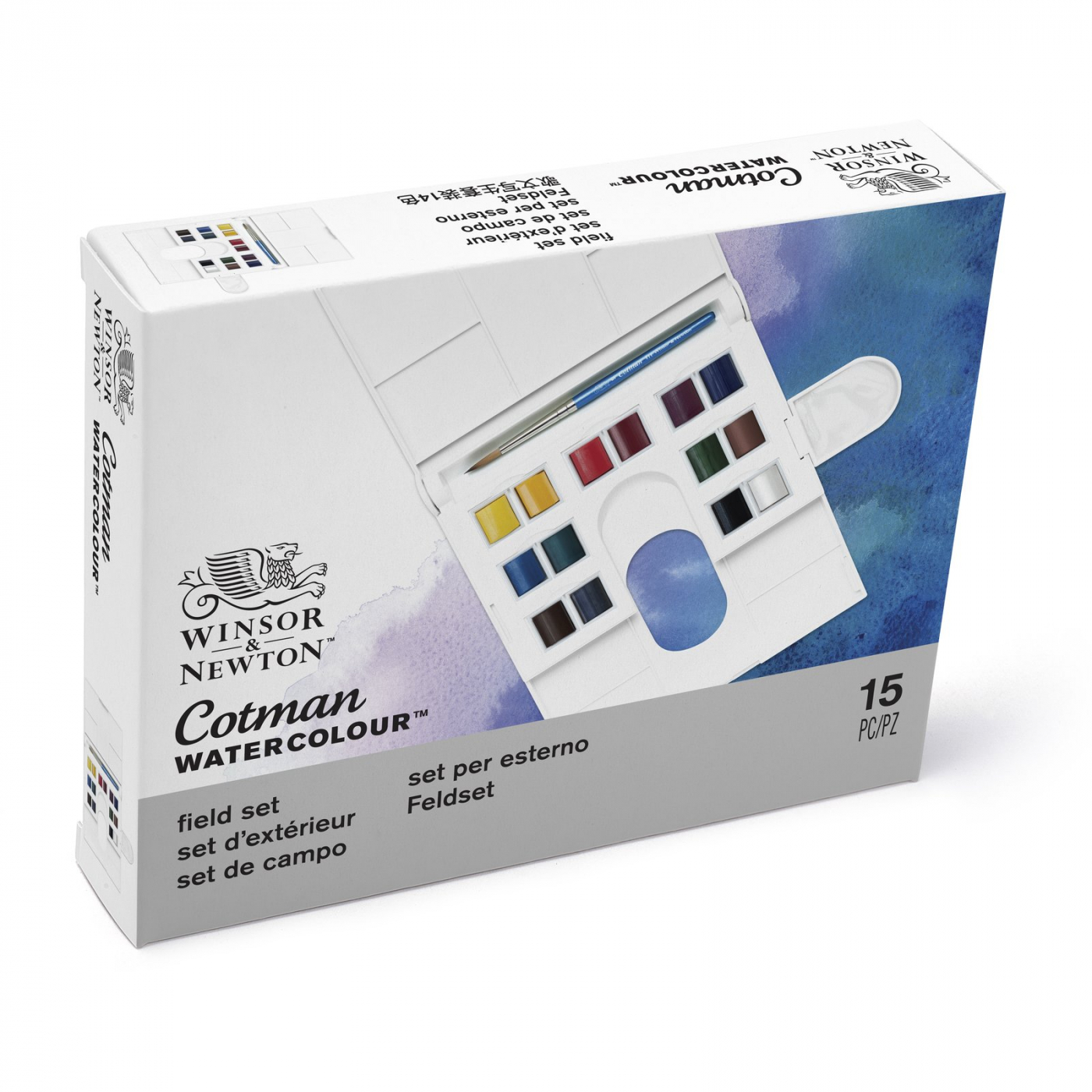 Water Colours Cotman Compact Box i gruppen Kunstnermateriell / Farger / Akvarell hos Pen Store (107239)
