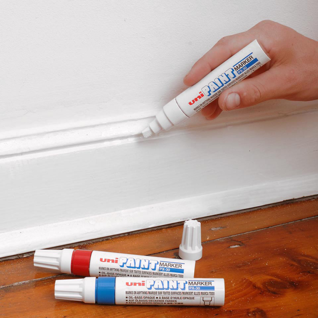 Paint Marker PX-30 White 12-pakke