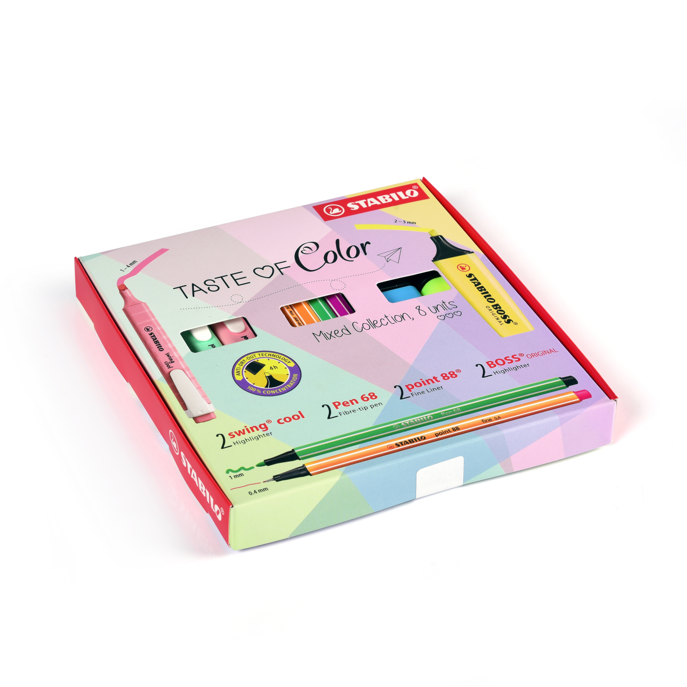Taste of Color Mixed Set i gruppen Hobby & Kreativitet / Skape / Bullet Journal hos Pen Store (129272)