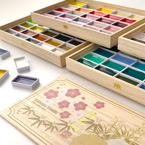 Gansai Tambi Aquarelle 100-sett