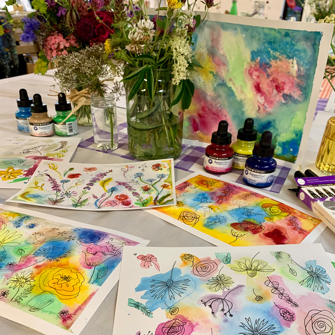 Intro Ink Aquarelle set 6 x 29,5 ml