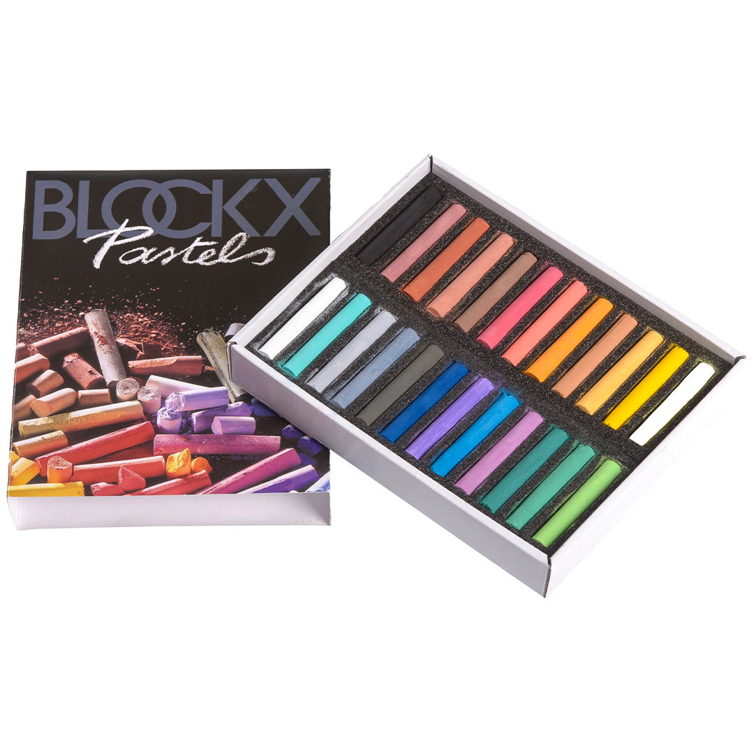 Blockx Soft Pastels Assorted 24-set