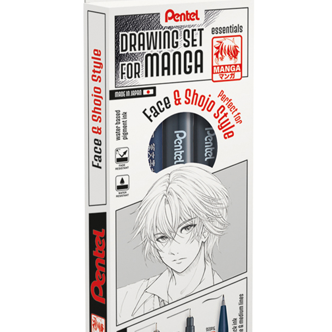 Drawing Set Manga Face & Shojo