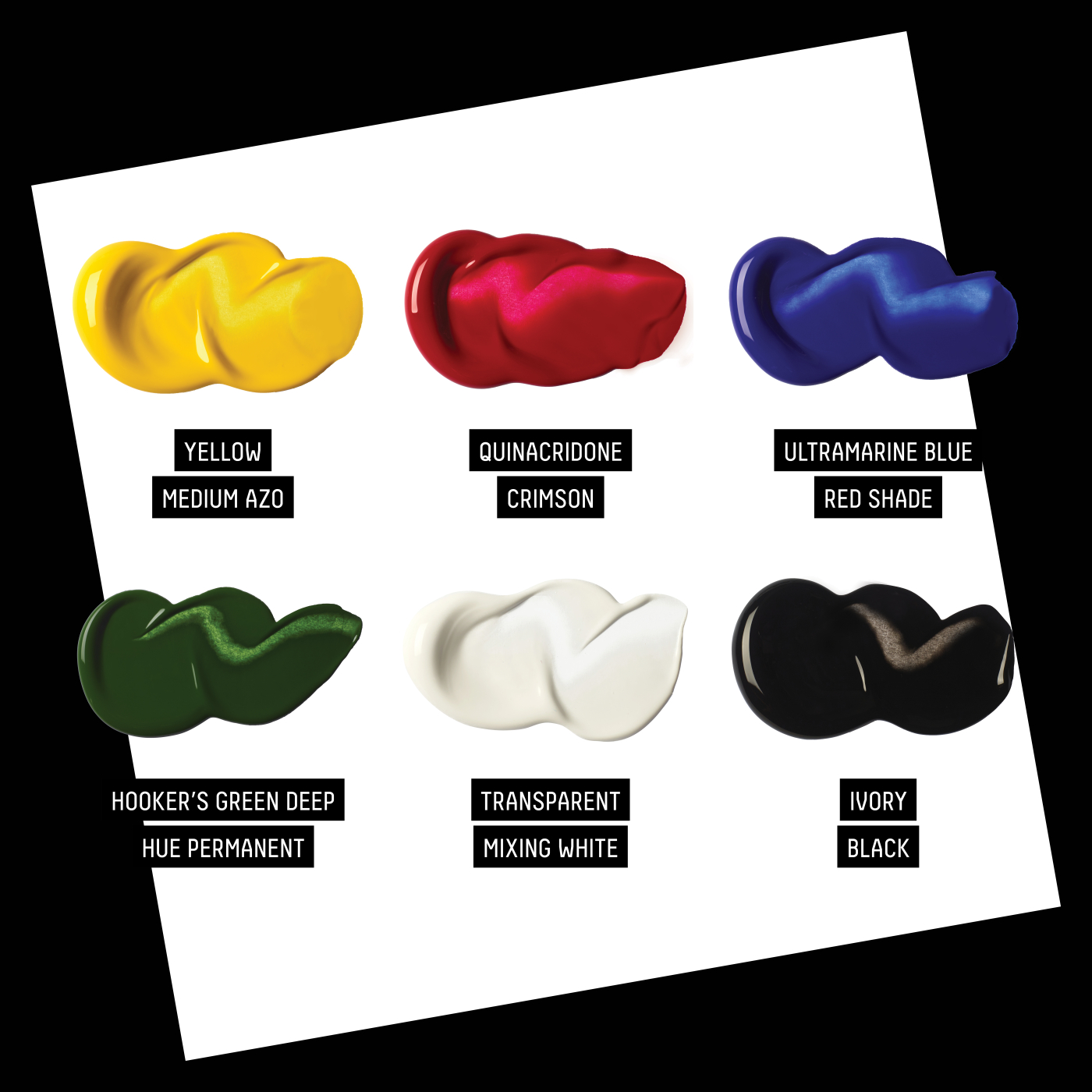 Akrylmaling Soft Body Mixing Set 6x22 ml