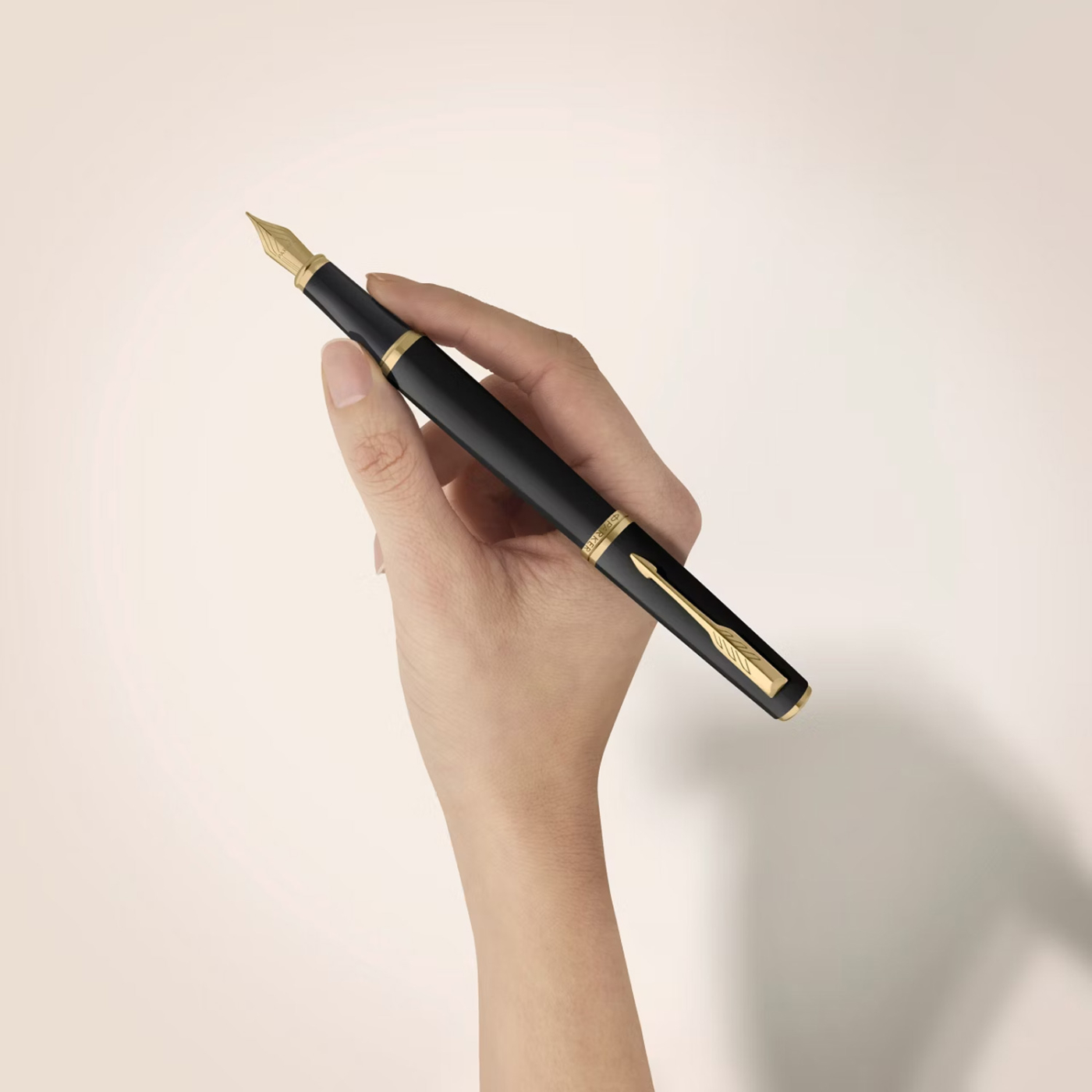 Meridian Matte Black/Chrome Fyllepenn 