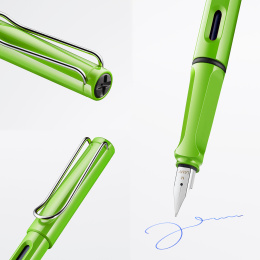 Safari Fyllepenn Green i gruppen Penner / Fine Writing / Fyllepenner hos Pen Store (100156_r)