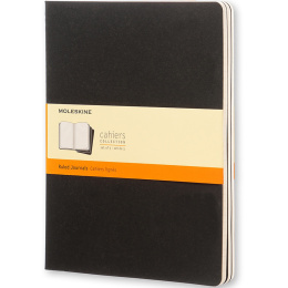Cahier Notebook XL Black i gruppen Produktserie / Moleskine Cahier Collection hos Pen Store (100325_r)