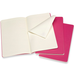 Cahier Notebook Large Pink i gruppen Produktserie / Moleskine Cahier Collection hos Pen Store (100333_r)