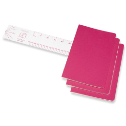 Cahier Notebook Large Pink i gruppen Produktserie / Moleskine Cahier Collection hos Pen Store (100333_r)