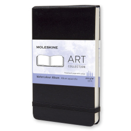 Watercolor ART collection Album Pocket Black i gruppen  Papir & Blokk / Artistblokk / Akvarellpapir hos Pen Store (100377)