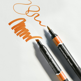 BrushMarker Neutral tones 12-set + Blender i gruppen Penner / Kunstnerpenner / Illustrasjonmarkers hos Pen Store (100556)