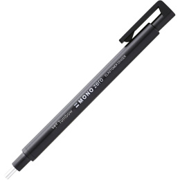 Mono Zero Viskepenn Rund Black i gruppen Penner / Penntilbehør / Viskelær hos Pen Store (100952)