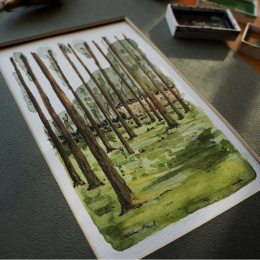 Gansai Tambi Aquarelle 24-set i gruppen Kunstnermateriell / Kunstnerfarge / Akvarellmaling / Akvarellmaling i kopp hos Pen Store (101077)