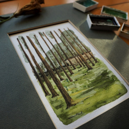 Gansai Tambi Aquarelle 48-set i gruppen Kunstnermateriell / Kunstnerfarge / Akvarellmaling / Akvarellmaling i kopp hos Pen Store (101261)