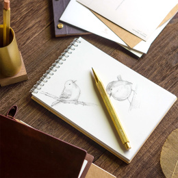 Classic Revolve Sketching Pencil 2 mm Brass i gruppen Penner / Kunstnerpenner / Skissepenner hos Pen Store (101378)