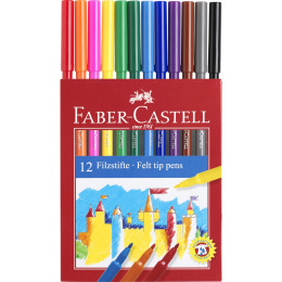 Felt-tip pens - Set of 12 i gruppen Kids / Barnepenner / Tusjer for barn hos Pen Store (101394)