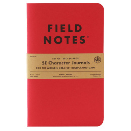 5E Character Journal 2-pakke i gruppen  Papir & Blokk / Skrive og ta notater / Skriveblokker og hefter hos Pen Store (101443)