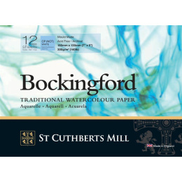 Bockingford Akvarellblokk CP/NOT 300g 18x13cm i gruppen  Papir & Blokk / Artistblokk / Akvarellpapir hos Pen Store (101494)