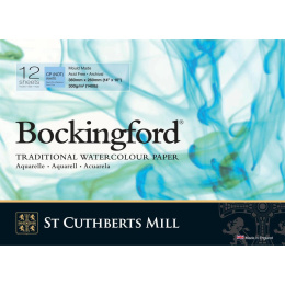 Bockingford Akvarellblokk CP/NOT 300g 36x26cm i gruppen  Papir & Blokk / Artistblokk / Akvarellpapir hos Pen Store (101497)