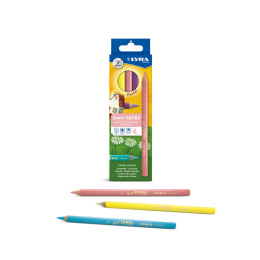 Super Ferby 6-set Pastel i gruppen Kids / Barnepenner / Fargeblyanter for barn hos Pen Store (101585)