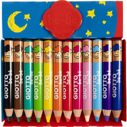 Be-bè Fargeblyanter 12-set i gruppen Kids / Barnepenner / Fargeblyanter for barn hos Pen Store (101597)