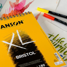 XL Bristol 180g A3 i gruppen  Papir & Blokk / Artistblokk / Tegne- og skisseblokk hos Pen Store (101611)