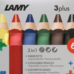 3plus 6-set i gruppen Kids / Barnepenner / Fargeblyanter for barn hos Pen Store (101784)