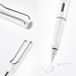 Safari Fyllepenn White i gruppen Penner / Fine Writing / Fyllepenner hos Pen Store (101912_r)
