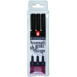 Calligrapher Pen 3-set i gruppen Hobby & Kreativitet / Kalligrafi / Kalligrafipenner hos Pen Store (102297)
