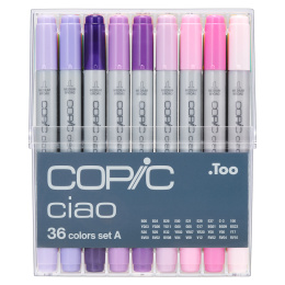 Ciao 36-set Basic colors A i gruppen Penner / Kunstnerpenner / Illustrasjonmarkers hos Pen Store (103254)