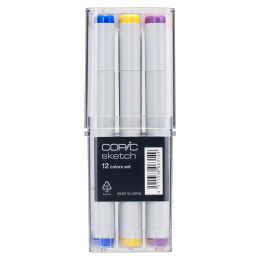 Sketch 12-set Basic i gruppen Penner / Kunstnerpenner / Illustrasjonmarkers hos Pen Store (103270)