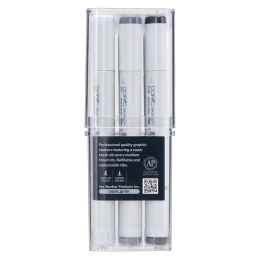 Sketch 12-set CG Cool Grey i gruppen Penner / Kunstnerpenner / Illustrasjonmarkers hos Pen Store (103311)