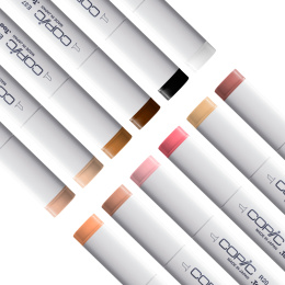 Classic 12-set Skin tones i gruppen Penner / Kunstnerpenner / Illustrasjonmarkers hos Pen Store (103314)