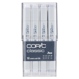 Classic 12-set Cool Gray i gruppen Penner / Kunstnerpenner / Illustrasjonmarkers hos Pen Store (103317) Classic 12-set Cool Gray i gruppen Penner / Kunstnerpenner / Illustrasjonmarkers hos Pen Store (103317)