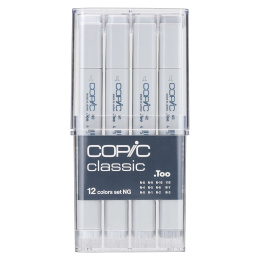 Classic 12-set Neutral Gray i gruppen Penner / Kunstnerpenner / Illustrasjonmarkers hos Pen Store (103319) Classic 12-set Neutral Gray i gruppen Penner / Kunstnerpenner / Illustrasjonmarkers hos Pen Store (103319)