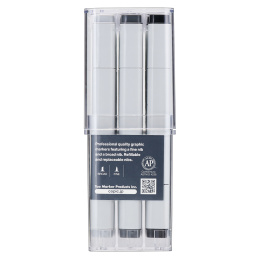 Classic 12-set Neutral Gray i gruppen Penner / Kunstnerpenner / Illustrasjonmarkers hos Pen Store (103319) Classic 12-set Neutral Gray i gruppen Penner / Kunstnerpenner / Illustrasjonmarkers hos Pen Store (103319)