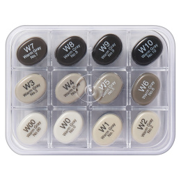Sketch 12-set Warm Grey i gruppen Penner / Kunstnerpenner / Illustrasjonmarkers hos Pen Store (103503)