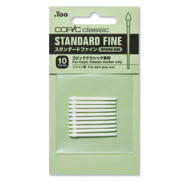 Classic Tip Fine 10-pakke i gruppen Penner / Penntilbehør / Tilbehør og reservedeler hos Pen Store (103505)