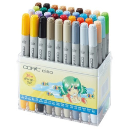 Ciao Manga 36-set i gruppen Penner / Kunstnerpenner / Illustrasjonmarkers hos Pen Store (103507)