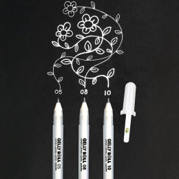 Gelly Roll Basic White Medium i gruppen Penner / Skrive / Gelpenner hos Pen Store (103532)