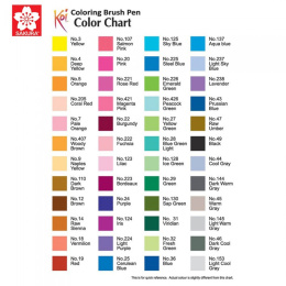 Koi Coloring Brush Pen i gruppen Penner / Kunstnerpenner / Penselpenner hos Pen Store (103593_r)