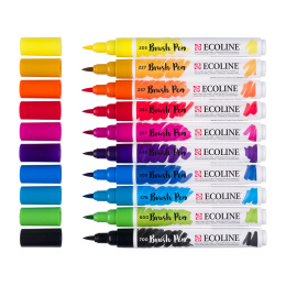 Brush Pen 10-set i gruppen Penner / Kunstnerpenner / Penselpenner hos Pen Store (103718)