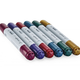 Ciao 6-pakke Jewel Tones i gruppen Penner / Kunstnerpenner / Illustrasjonmarkers hos Pen Store (103870)