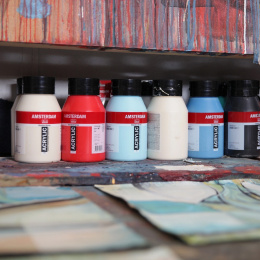 Akrylmaling 500 ml i gruppen Kunstnermateriell / Kunstnerfarge / Akrylmaling hos Pen Store (103964_r)