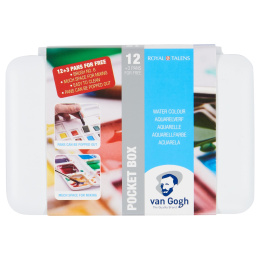 Pocket Box Water Color - Set of 15 i gruppen Kunstnermateriell / Farger / Akvarellmaling hos Pen Store (104063)