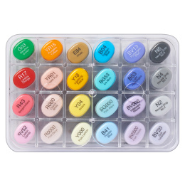 Sketch Manga 24-set i gruppen Penner / Kunstnerpenner / Illustrasjonmarkers hos Pen Store (104070)