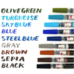 Color Brush i gruppen Penner / Kunstnerpenner / Penselpenner hos Pen Store (104448_r)