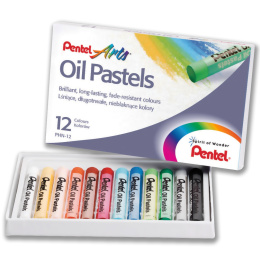 Oljepastell 12-set i gruppen Kunstnermateriell / Kritt og blyanter / Pastellkritt hos Pen Store (104641)